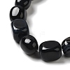 Natural Black Agate Beads Strands G-H295-A01-04-4