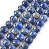 Natural Lapis Lazuli Beads Strands G-C179-A15-02-2