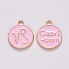Alloy Enamel Pendants LS-X-ENAM-S124-01B-09E-1
