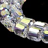 Electroplate Glass Beads X1-EGLA-D030-19Q-3