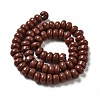 Opaque Glass Beads Strands LAMP-G156-20H-3