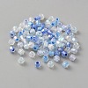 Eletroplated Transparent Glass Beads GLAA-TAC0031-002A-1