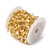 Brass Flat Round Link Chains CHC-H114-07G-06-2