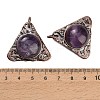 Natural Amethyst Pendants GG-CBACC2B-04R-05-2