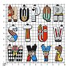 26Pcs 26 Styles Circus Theme Printed Acrylic Pendants OACR-CJ0001-27-3