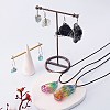 DIY Rough Raw Stone Beads Earring Making Kit DIY-SZ0007-71-3