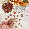 100Pcs 10 Styles Acrylic Beads OACR-PA0001-12-3