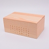 Rectangle Unfinished Wooden Box OBOX-WH0005-06-1