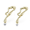 Alloy Stud Earrings EJEW-N046-007-NR-1