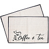 Coffee Theme Diablement Fort Cup Mats AJEW-WH0201-009-1