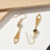 304 Stainless Steel Tie Dangle Earrings EJEW-Z129-19G-3