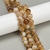 Heated Natural Citrine Beads Strands G-U026-A04-10mm-1