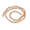 Electroplate Glass Bead Strands GLAA-F092-A05-2