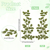 Leaf Rayon Sew on Appliques DIY-WH0308-607-2