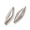 304 Stainless Steel Connector Charms STAS-N124-59P-2