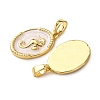 Brass Enamel Pendants KK-F911-01A-G01-2