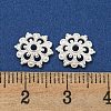 925 Sterling Silver Bead Caps STER-C007-04D-S-3