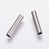 Tarnish Resistant 304 Stainless Steel Tube Beads STAS-P161-02-15mm-1