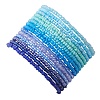 14Pcs Glass Seed Beads Stretch Bracelets for Women BJEW-MZ00266-4