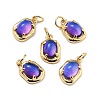 Eco-Friendly Brass Charms KK-H762-03G-01-2