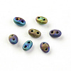 2-Hole Seed Beads GLAA-R159-M604-2