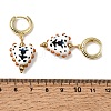 Brass Hoop Dangle Earrings KK-CBA8324-26G-02-5