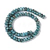 Dyed Synthetic Imperial Jasper Beads Strands G-P529-E01-A05-3