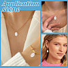 20Pcs Natural Cultured Freshwater Pearl Rice Pendants PEAR-ME0001-05-4