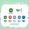 50Pcs Glass Diamond Display Decorations AJEW-WH0609-485-1-2