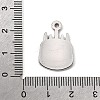 Birthday 304 Stainless Steel Pendants SA-CBA9B1E-09P-3