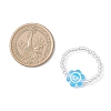 Transparent Acrylic Finger Rings RJEW-JR00957-3