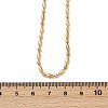 2.5MM 304 Stainless Steel Round Oval Link Chain Necklaces X-NJEW-M110-01G-5