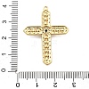 Brass Micro Pave Cubic Zirconia Pendants KK-L228-29G-3