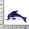 Handmade Silver Foil Lampwork Pendants LAMP-T023-15A-3