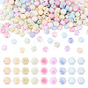 225Pcs 9 Colors Anti-Tarnish Electroplate Glass Beads GLAA-TA0004-09-2