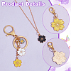 32Pcs 16 Styles Alloy Enamel Shoes Charms HJEW-PH01947-5