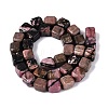 Natural Rhodonite Beads Strands G-Q608-10F-3