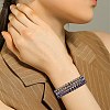 20Pcs Glass Beads Bracelets BJEW-SW001599-01-6