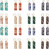 CHGCRAFT 32Pcs 8 Style Natural & Synthetic Gemstone Pendants FIND-CA0006-53-1