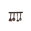 Alloy kitchen Utensil Miniature Ornaments PW-WG2F854-01-1