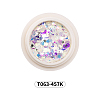 Laser Shiny Nail Art Decoration Accessories MRMJ-T063-457K-2