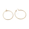 316L Surgical Stainless Steel Hoop Earring Findings STAS-G229-07G-07B-1