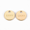 Rack Plating Alloy Charms X-PALLOY-N155-87-RS-1