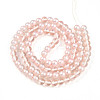 Baking Paint Transparent Glass Beads X1-DGLA-N011-8mm-03-2