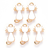 Alloy Enamel Pendants X-ENAM-S121-033B-2