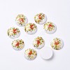 Printed Resin Cabochons GGLA-K003-25m-2