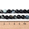 Dyed & Heated Natural Fire Crackle Agate Beads Strands G-N359-01A-02-5