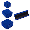 Beadthoven 4Pcs 4 Style Square & Rectangle Velvet Necklace Boxes VBOX-BT0001-01A-7