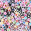 900Pcs 9 Colors Opaque Acrylic Beads OACR-TA0003-59-3
