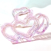 Heart Resin Claw Hair Clips PW-WGE4227-05-1